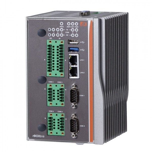 ATEX & CID2 Anti-Explosion Certified Robust DIN-rail Fanless Embedded System with Intel® Atom® Processor E3827